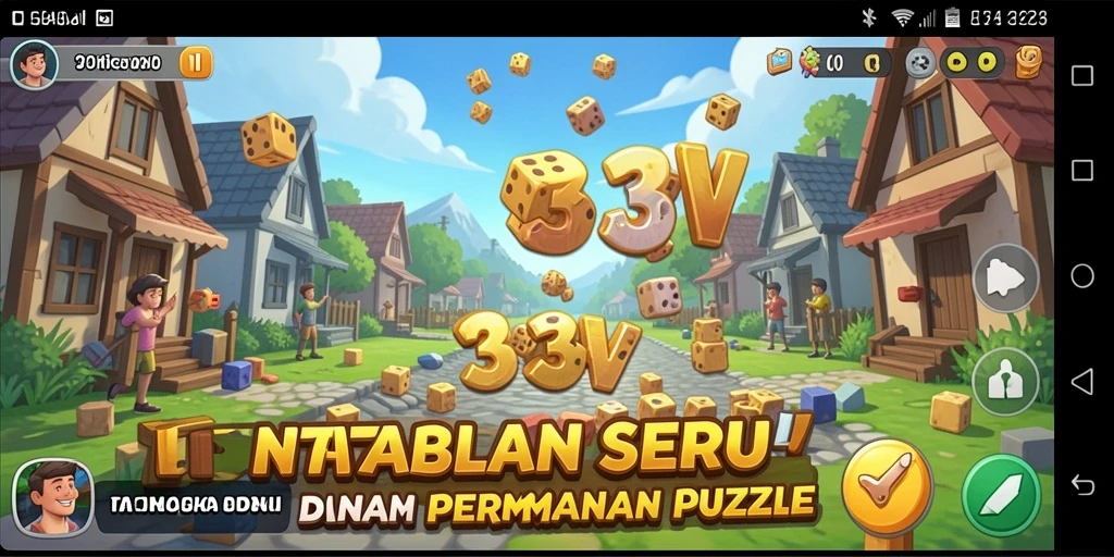 Tampilan gameplay menarik dan menantang dari 333V.