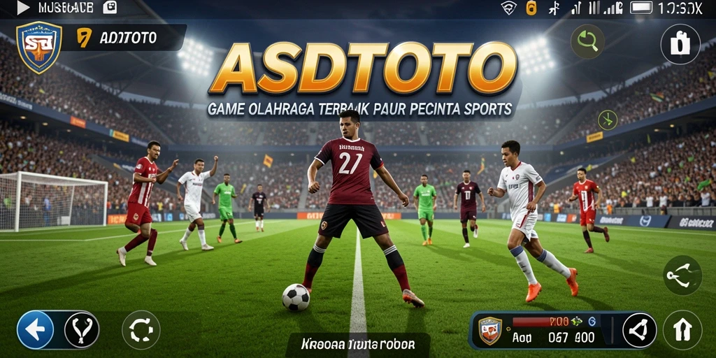 Tangkapan layar ASDTOTO menampilkan aksi seru dalam permainan olahraga.