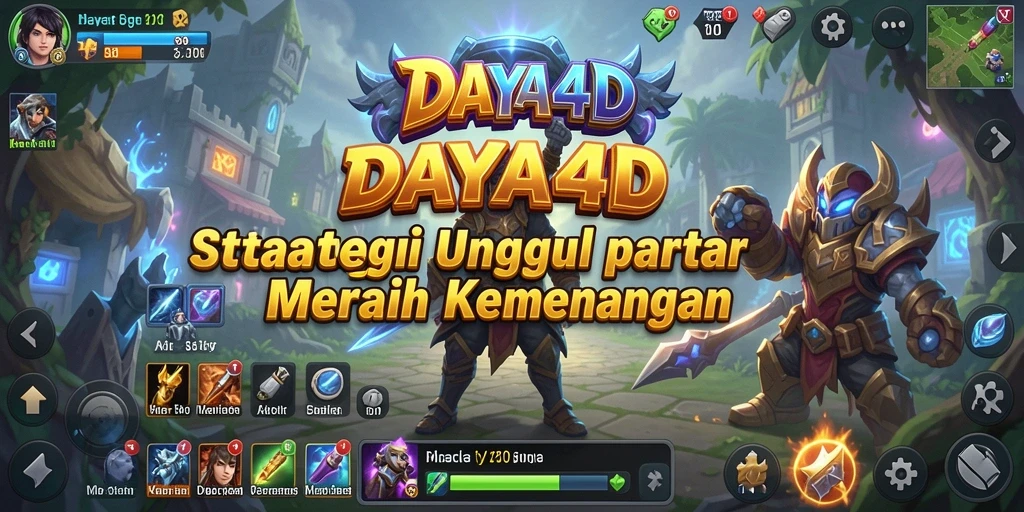 Tampilan gameplay DAYA4D yang penuh aksi dan strategi.