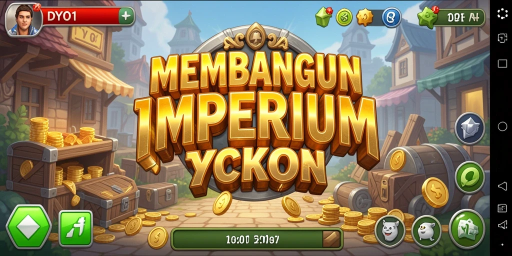 Screenshot DYO1 menampilkan gameplay Tycoon yang seru dan menarik.