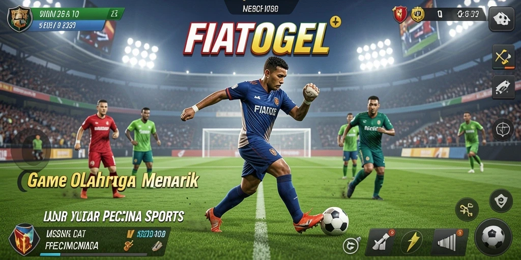 Tampilan menarik dari gameplay <strong>FIATOGEL</strong> yang menampilkan olahraga yang seru.