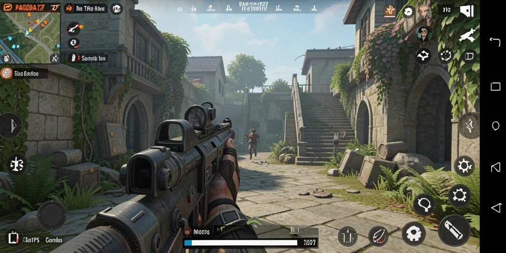 Screenshot utama PAGODA127 menampilkan gameplay TPS yang mendebarkan.