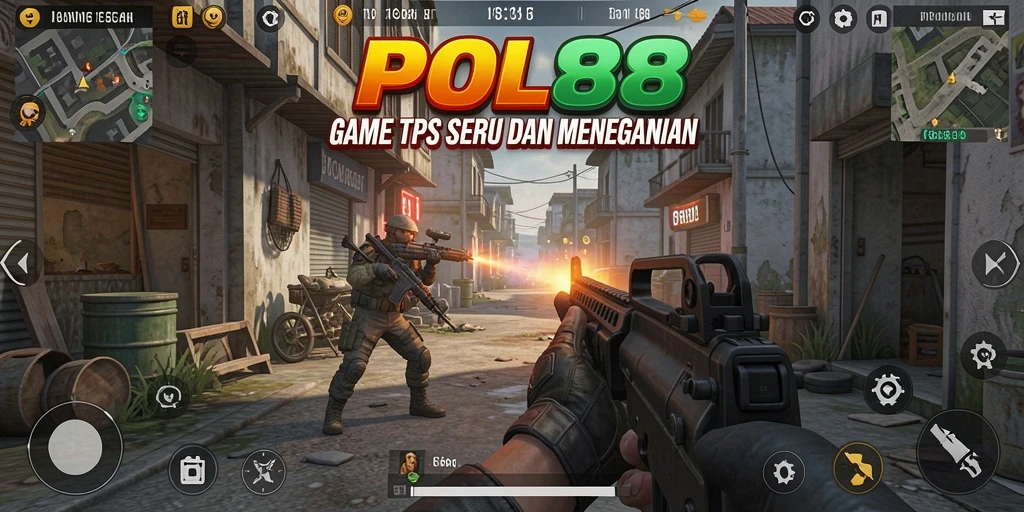 Tampilan gameplay seru dari POL88 dengan aksi tembak-menembak yang mendebarkan.