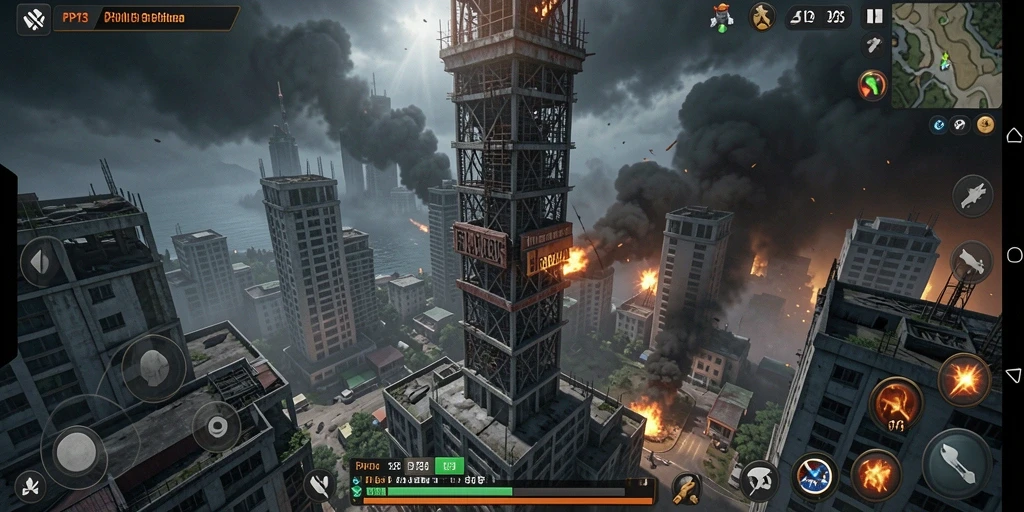 Tampilan gameplay <strong>PP123</strong> yang mendebarkan dalam Tower Defense.