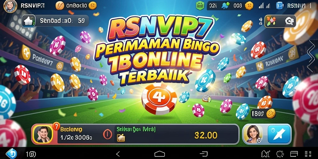 Tampilan gameplay seru dan menarik dari RSNVIP7 Bingo.