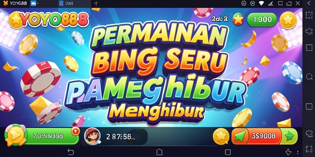 Foto tampilan permainan Bingo yang mengasyikkan di YOYO88.